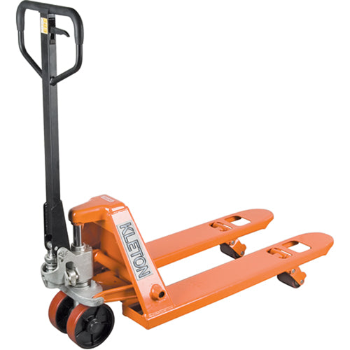 Heavy-Duty Hydraulic Pallet Truck, Steel, 42" L x 20.5" W, 5500 lb Capacity - MJ485