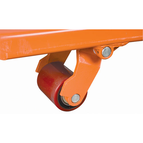 Transpalette hydraulique robuste, Acier, 48" lo x 27" la, Capacité 5500 lb - MJ489