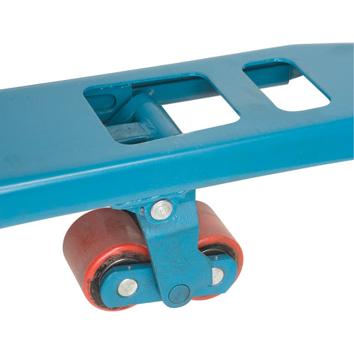 Transpalette hydraulique robuste, Acier, 36" lo x 20,5" la, Capacité 5500 lb - MJ496