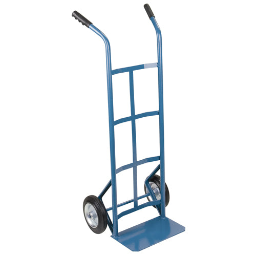 Fully Welded Wheeled Hand Truck, Double Grip, Steel, 48" Height, 600 lb Capacity - MK729