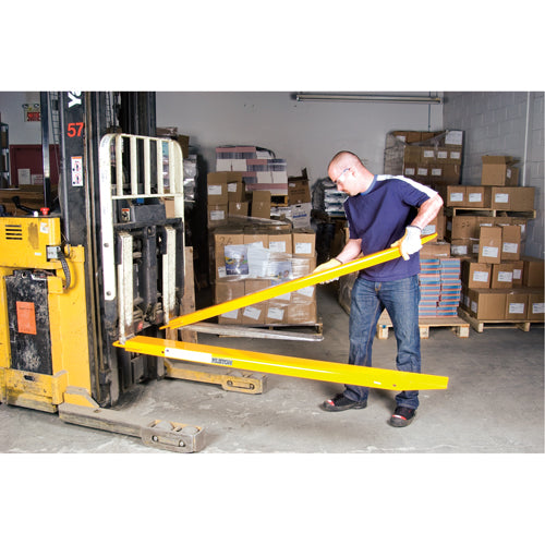 Rallonges de fourches, 72" l x 5" la, Pour des largeurs de fourches 4" - ML346