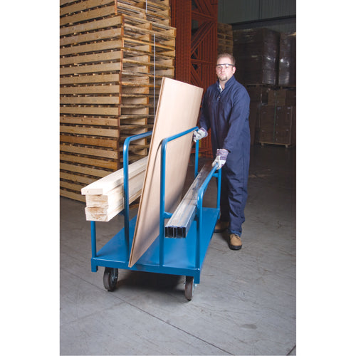 Heavy-Duty Panel Carrier Dollies, 48" x 30" x 45", 2500 lb Capacity - ML361