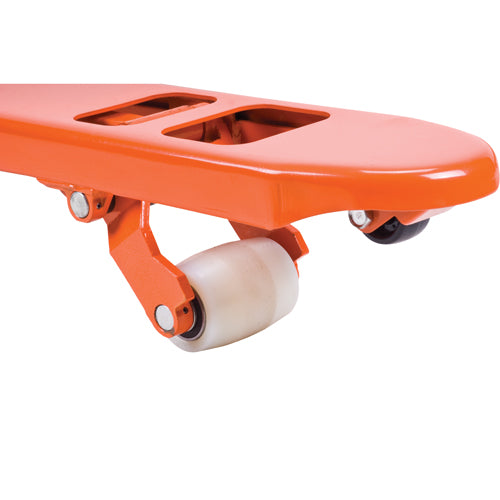 Transpalette hydraulique robuste, Acier, 48" lo x 27" la, Capacité 5500 lb - ML372