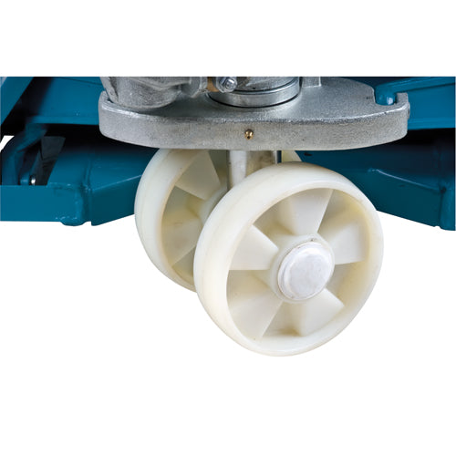 Transpalette hydraulique robuste, Acier, 48" lo x 27" la, Capacité 6600 lb - ML373