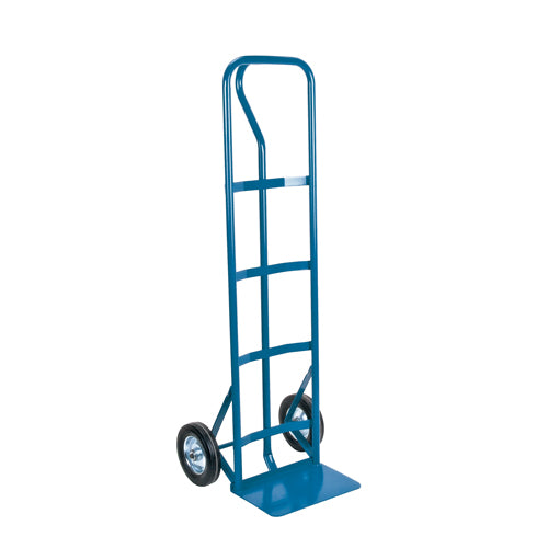 Fully Welded Wheeled Hand Truck, P-Grip, Steel, 51" Height, 600 lb Capacity - MN103