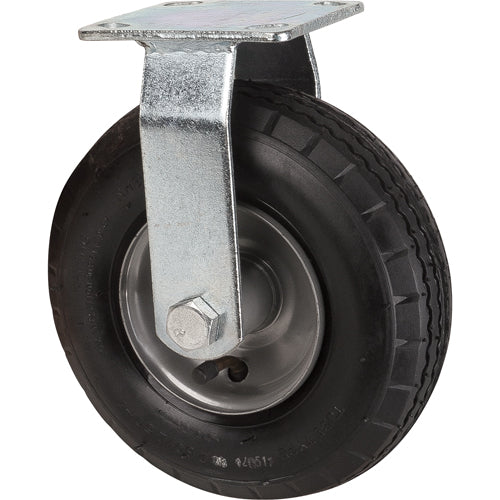 Roulettes pneumatiques, Fixe, 8" (203,2 mm), Pneumatique, 350 lb (158,8 kg) - MN221