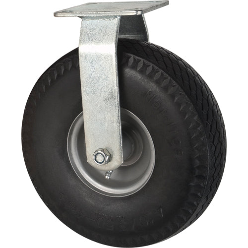 Roulettes anticrevaisons, Fixe, 10" (254 mm), Anticrevaison, 300 lb (136 kg) - MN227