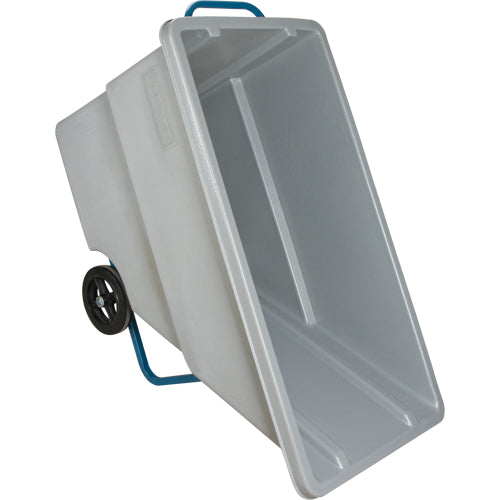 Steel Tilt Truck, Polyethylene, 0.625 yd³, 850 lb Load Capacity - MN981