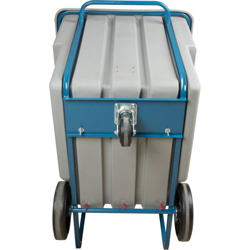 Chariot basculeur en acier, Polyéthylène, 1,1 vg³, Capacité de charge de 1250 lb - MN982