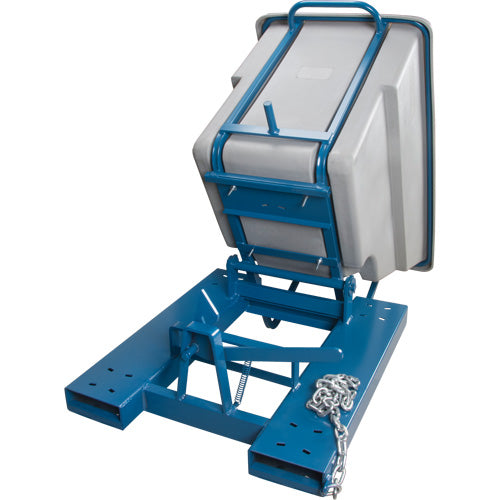 Conteneurs autobasculeurs, Polyéthylène, 5/8 vg³, Gris - MP155