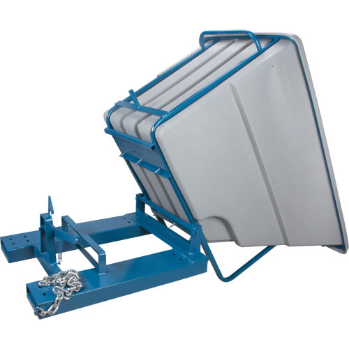 Conteneurs autobasculeurs, Polyéthylène, 1-1/10 vg(3), Gris - MP156