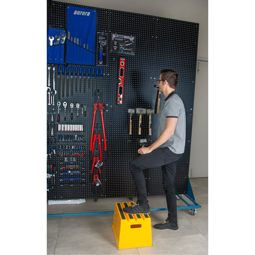 Escabeau industriel, 20-7/8" x 12-3/16" x Hauteur 12" - MP770