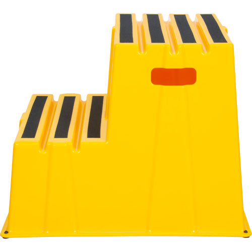 Escabeau industriel, 2 marches, 26" x 22-7/16" x Hauteur 19-11/16" - MP771