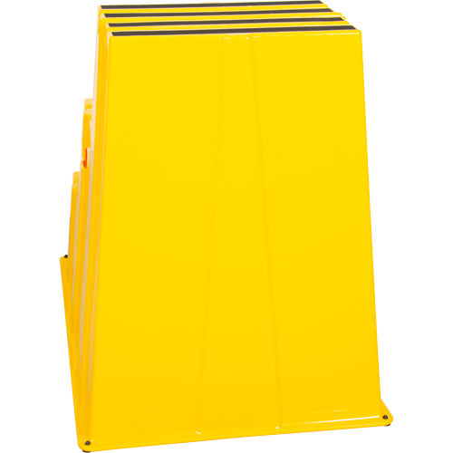 Escabeau industriel, 3 marches, 34-13/16" x 22-7/16" x Hauteur 28-1/2" - MP772