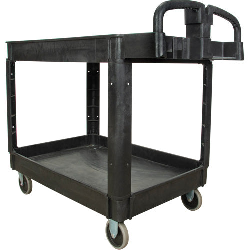 Chariot utilitaire, 2 tiers, 25-5/8" x 33-1/2" x 43-3/4", Capacité 550 lb - MP997