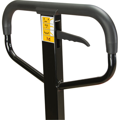 Transpalette hydraulique, Acier, 48" lo x 27" la, Capacité 5500 lb - MQ053