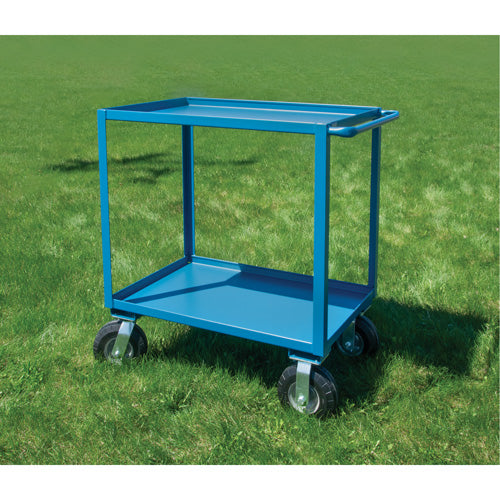 Chariot à tablettes pour l'extérieur, 2 Tiers, 18" la x 39" h x 33" p, Capacité 1200 lb - MQ158
