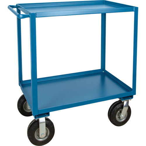 Chariot à tablettes pour l'extérieur, 2 Tiers, 24" la x 39" h x 39" p, Capacité 1200 lb - MQ159