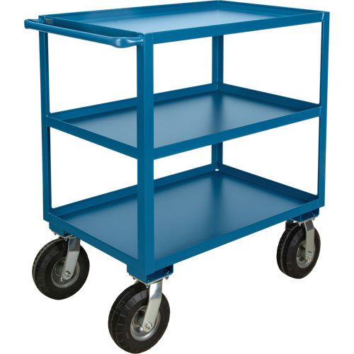 Chariot à tablettes pour l'extérieur, 3 Tiers, 18" la x 39" h x 33" p, Capacité 1200 lb - MQ161