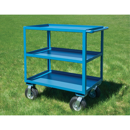 Chariot à tablettes pour l'extérieur, 3 Tiers, 24" la x 39" h x 39" p, Capacité 1200 lb - MQ162