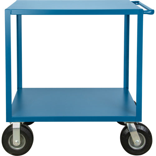 Chariot à tablettes pour l'extérieur, 2 Tiers, 24" la x 39" h x 39" p, Capacité 1200 lb - MQ165