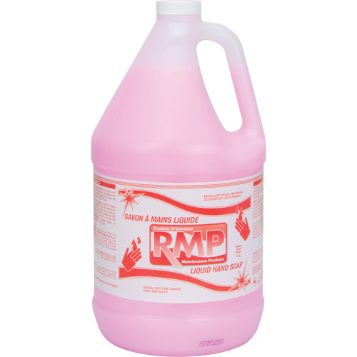Savon liquide rose pour les mains, Liquide, 4 L, Parfumé - NI343