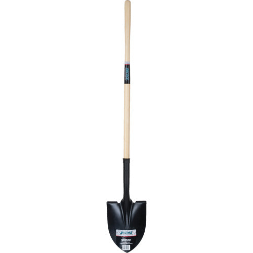 Round shovel, Hardened steel blade, Hardwood, Straight handle - NN244