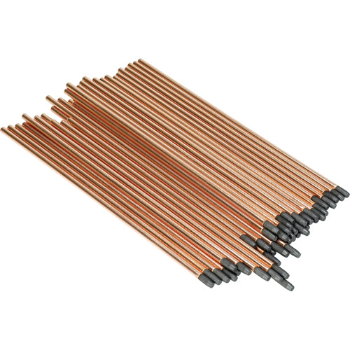 Électrodes de gougeage air-arc au carbone, 3/16" dia - NT633