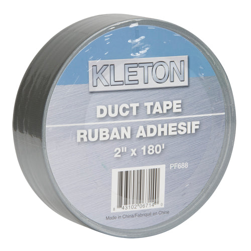 Utility Grade Tape, 9 mils, Silver, 50 mm (2") x 55 m (180') - PF688