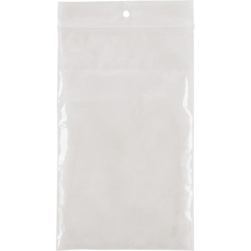 Sacs en poly, Refermable, 5" x 3", 4 mils - PG388
