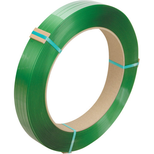 Feuillard, Polyester, 1/2" la x 3380' lo, Vert, Calibre Manuel - PG554