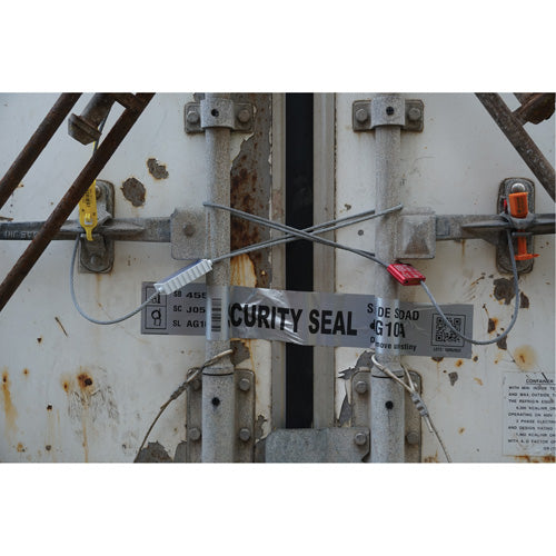 Scellés de haute sécurité, 12", Métal, Scellé à câble - PG675