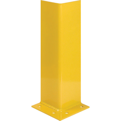 Post Protectors, Steel, 7" W x 7" D x 12" H, Safety Yellow - KH858
