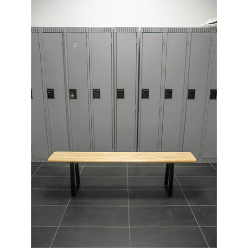 Banc pour vestiaire, Bois, 60" lo x 9-1/4" la x 16-1/2" h - RL872
