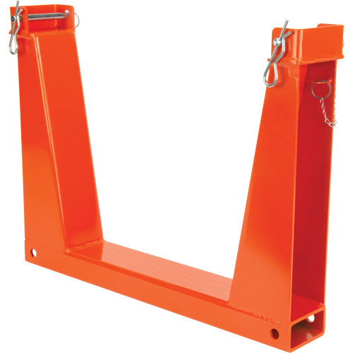 Supports en U empilables, 25" la x 4" p, Capacité de 10 000 lb - RN918