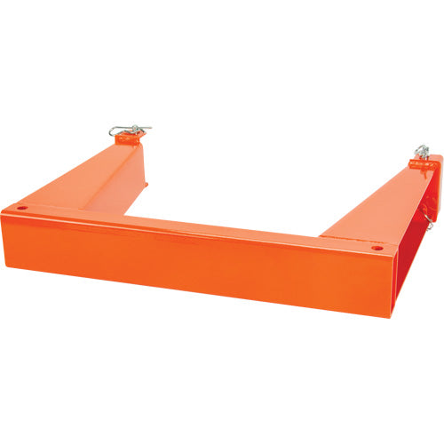 Supports en U empilables, 25" la x 4" p, Capacité de 10 000 lb - RN918