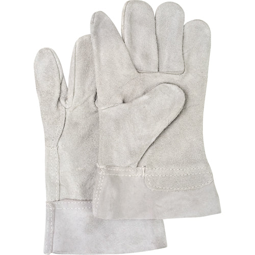 Standard Duty Work Gloves, Large, Split Cowhide Palm - SAL592