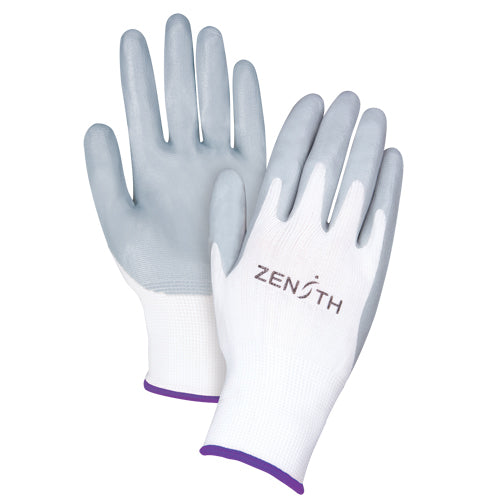 Gants légers enduits et respirants, Revêtement mousse de nitrile, Calibre 13, Enveloppe polyester