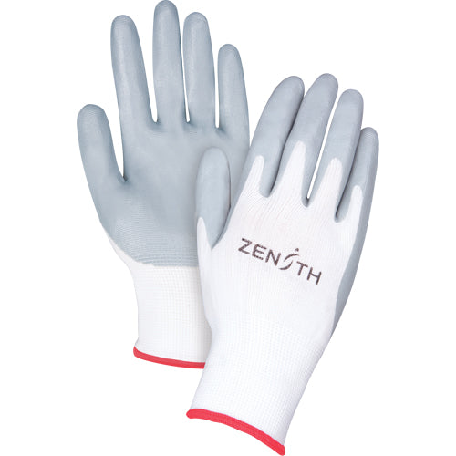 Gants légers enduits et respirants, Revêtement mousse de nitrile, Calibre 13, Enveloppe polyester
