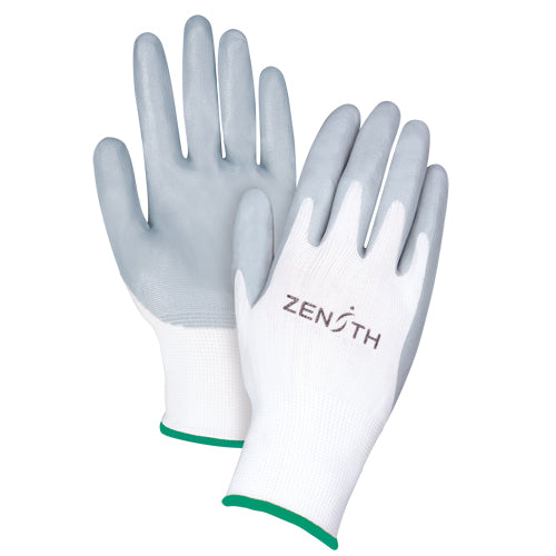 Gants légers enduits et respirants, Revêtement mousse de nitrile, Calibre 13, Enveloppe polyester
