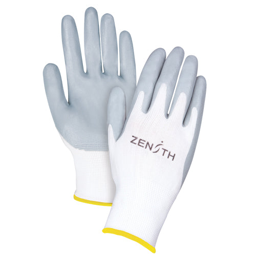 Gants légers enduits et respirants, Revêtement mousse de nitrile, Calibre 13, Enveloppe polyester