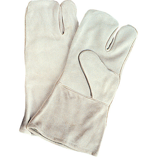 Standard Duty Welding Gloves, Split Cowhide, Size Large - SAO131