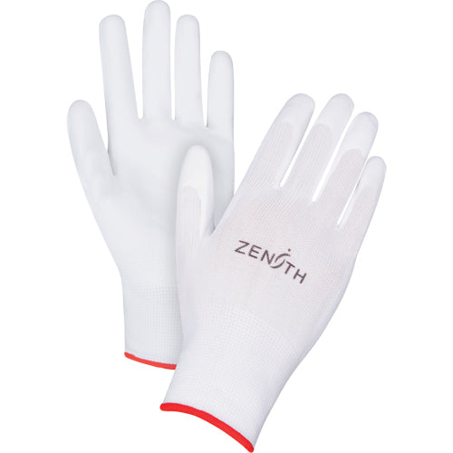 Gants enduits à dextérité ultime, Revêtement Polyuréthane, Calibre 13, Enveloppe Polyester