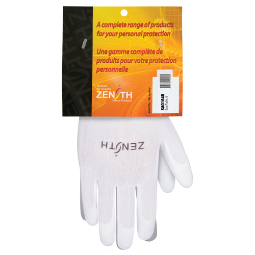 Ultimate dexterity coated gloves, polyurethane coating, 13 gauge, polyester shell