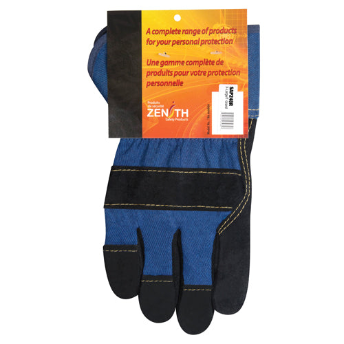 Gants d'ajusteur doublés pour l'hiver à chaleur supérieure, T-Grand, Paume en Cuir de vache refendu, Doublure en ThinsulateMC - SAP248R