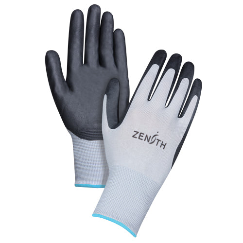 Gants légers enduits et respirants, Revêtement Mousse de nitrile, Calibre 13, Enveloppe en Polyester