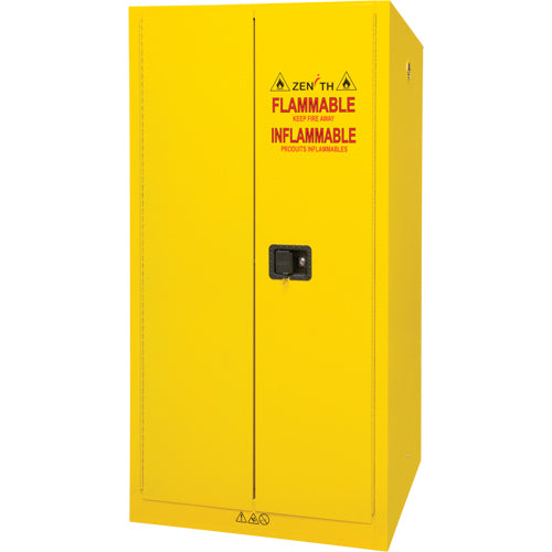 Armoire pour produits inflammables, 60 gal., 2 Porte(s), 34" La x 65" h x 34" p - SDN648