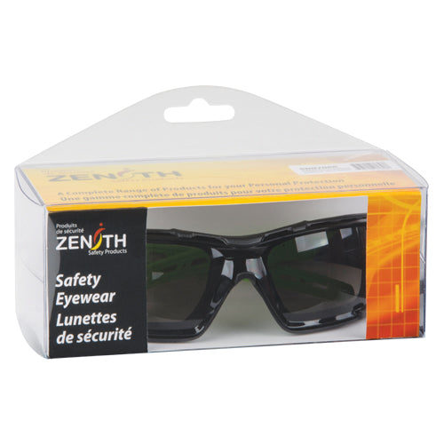 Z2500 Series Safety Glasses, Gray/Smoke Lens, Anti-Scratch, ANSI Z87+/Meets or Exceeds CSA Standard Z94.3 - SDN708R