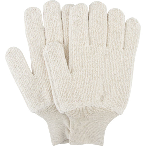 Gants résistants à la chaleur en tissu éponge, grande taille, protection jusqu'à 212° F (100° C)