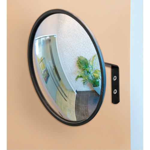 Convex Mirror with Stand, Indoor/Outdoor, for Surveillance and Security